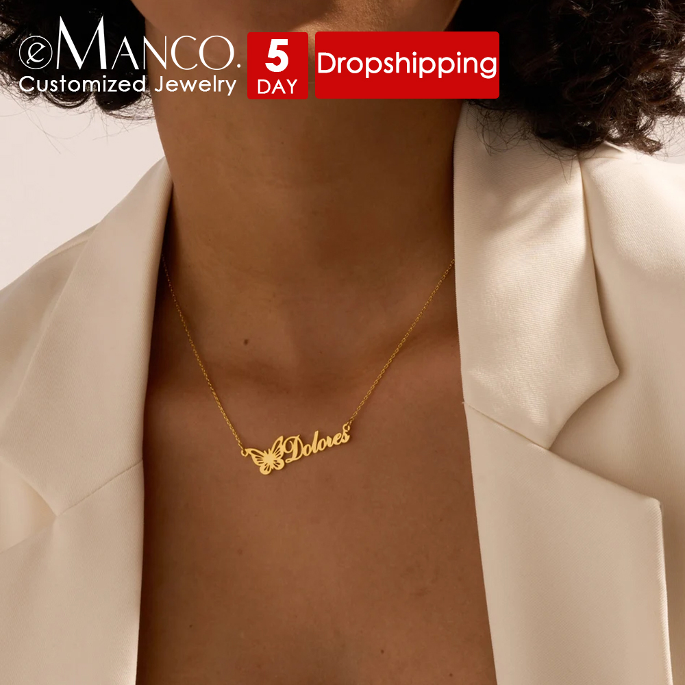 Body Jewelry Wholesale - EMANCO Fashion New Customized Personalized Butterfly