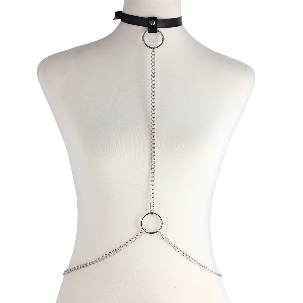 Sexy Body Chain Harness Goth C - Body Jewelry Goth ulasan dan harga