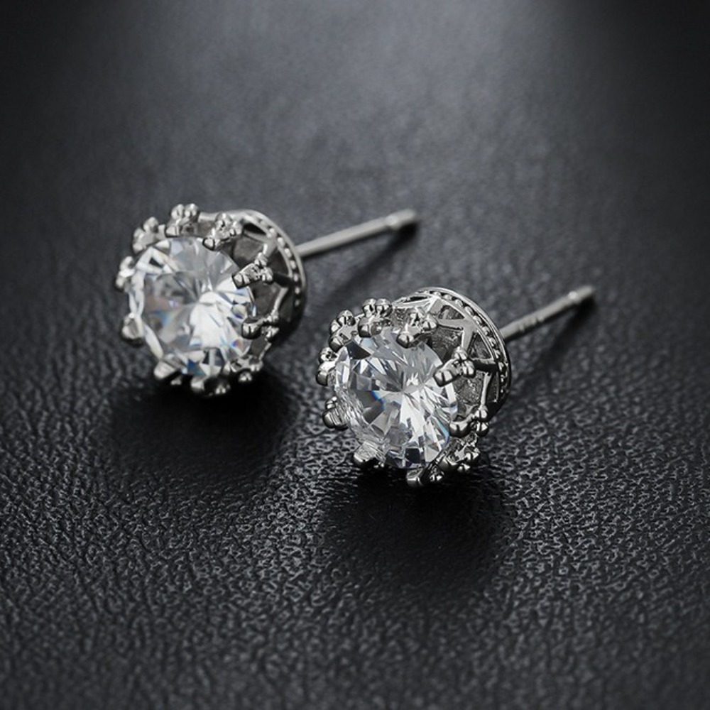 1pair Octagonal Star Zircon Lu - Body Jewelry High End ulasan dan harga