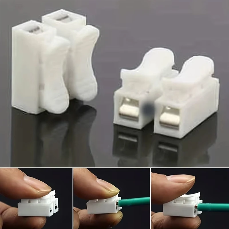 50pcs Push Quick Wire Cable CH - Threadless Push Pin ulasan dan harga