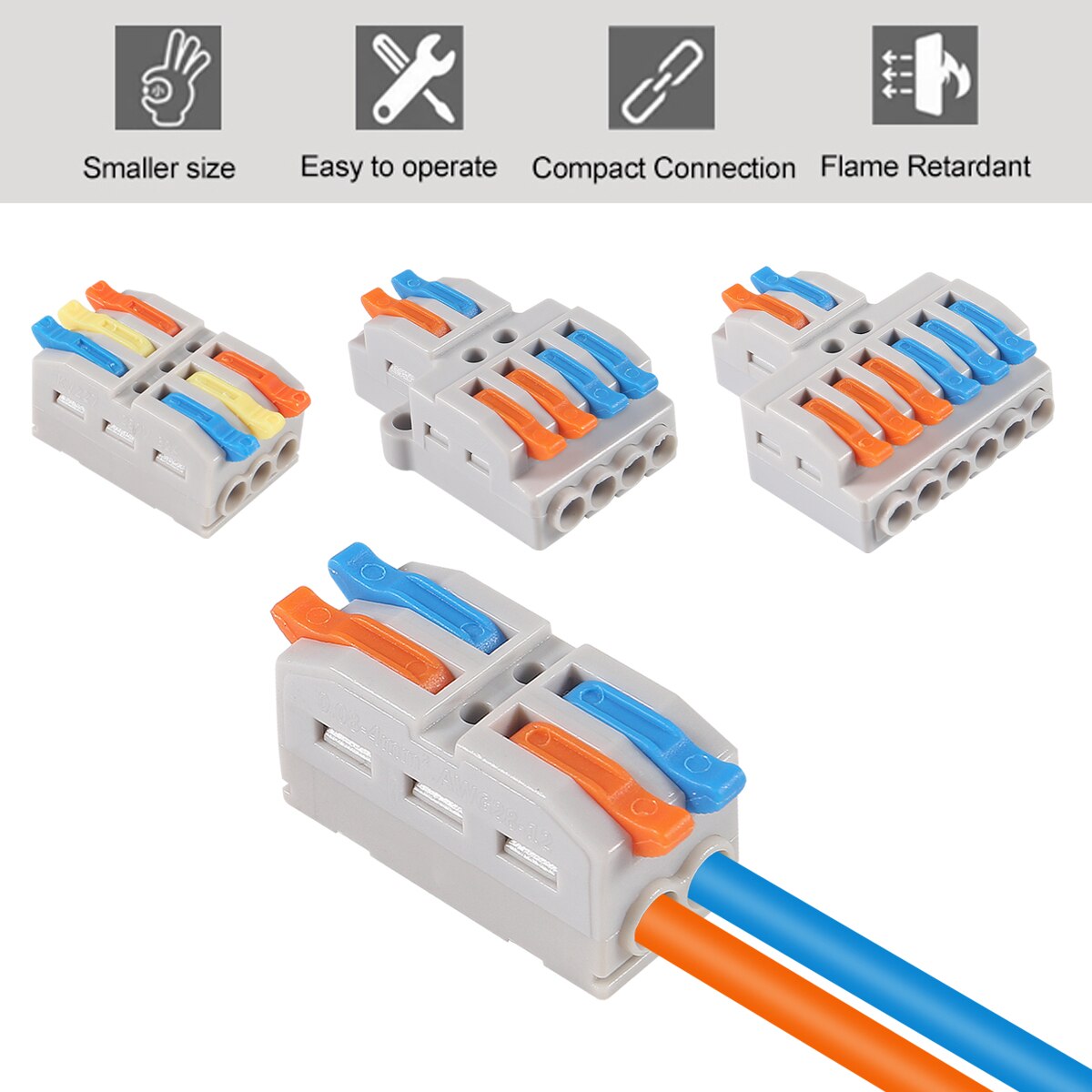Mini Quick Wire Conductor Conn - Threadless Push Pin ulasan dan harga