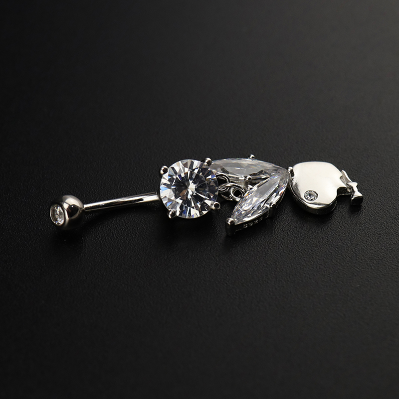Hypoallergenic 925 Sterling Si - Body Jewelry Goth ulasan dan harga