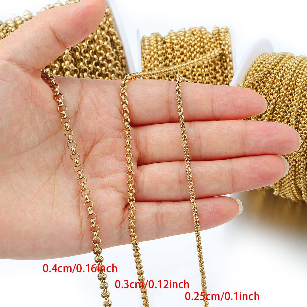 1 Meter 2-4mm Stainless Steel  - Body Jewelry Bulk ulasan dan harga