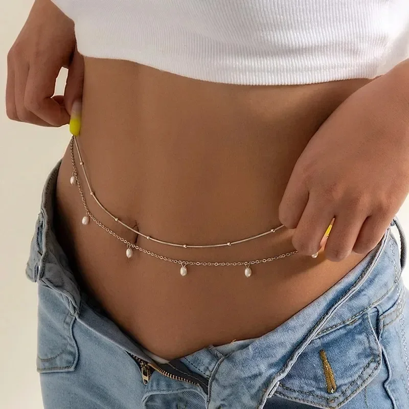 New Charm Sexy Double Layer Bu - Body Jewelry Bulk ulasan dan harga