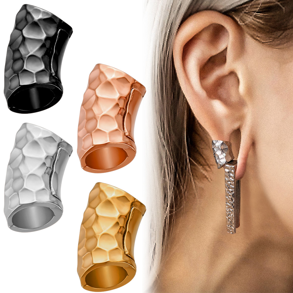 Giga 1/2Pcs Hammered Ear Weigh - Body Jewelry Hangers ulasan dan harga