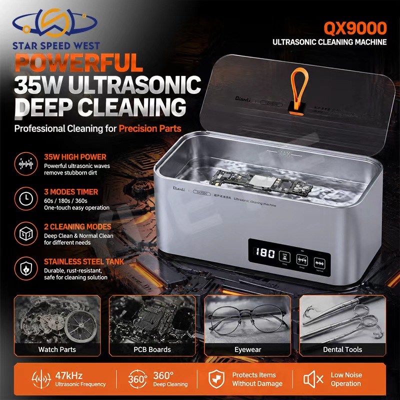 QIANLI QX9000 Ultrasonic Clean - Body Jewelry Cleaner ulasan dan harga