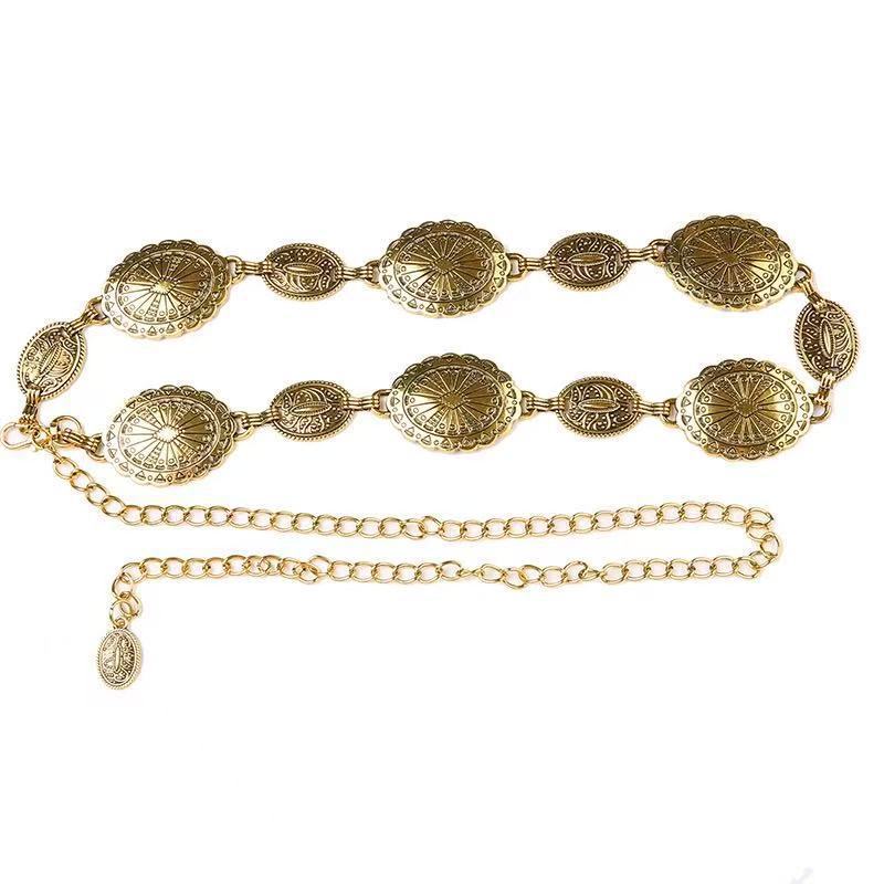 Ladies' retro style metal wais - Body Jewelry High End ulasan dan harga