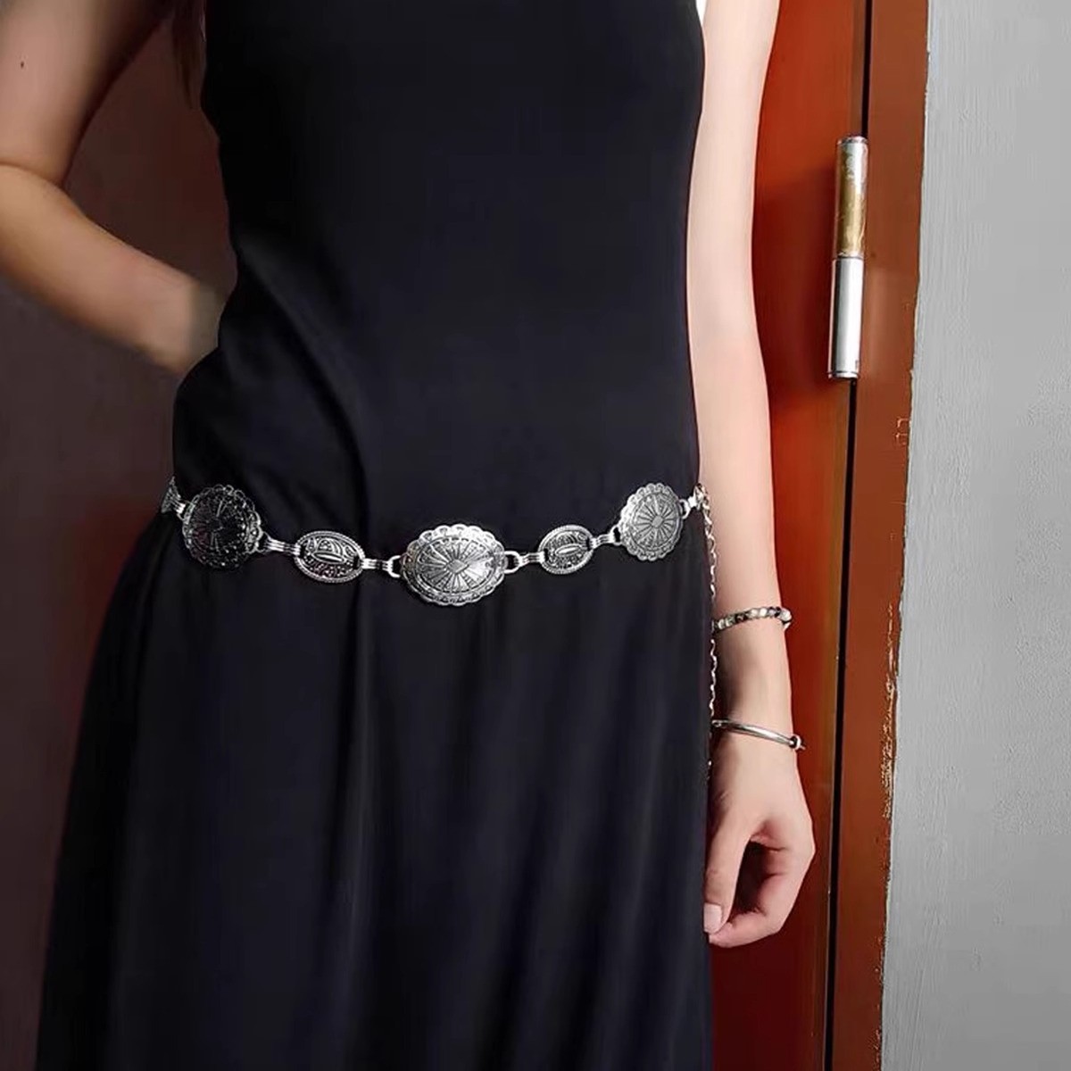 Ladies' retro style metal wais - Body Jewelry High End ulasan dan harga