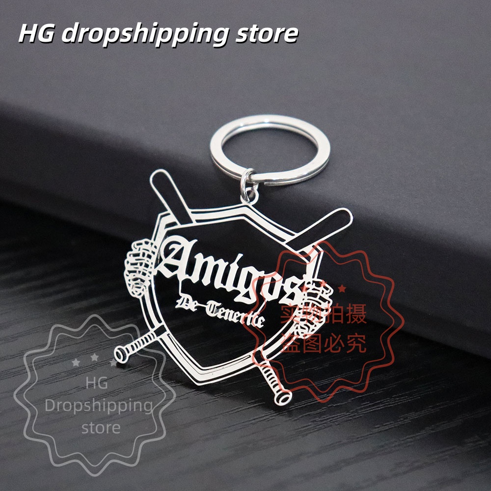 Personalized Logo Keychain Who - Body Jewelry Wholesale ulasan dan harga