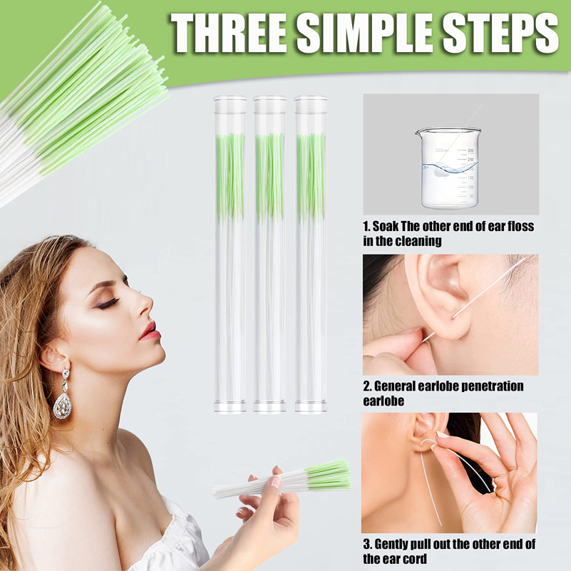 60Pcs Piercing Jewelry Ear Cle - Body Jewelry Cleaner ulasan dan harga