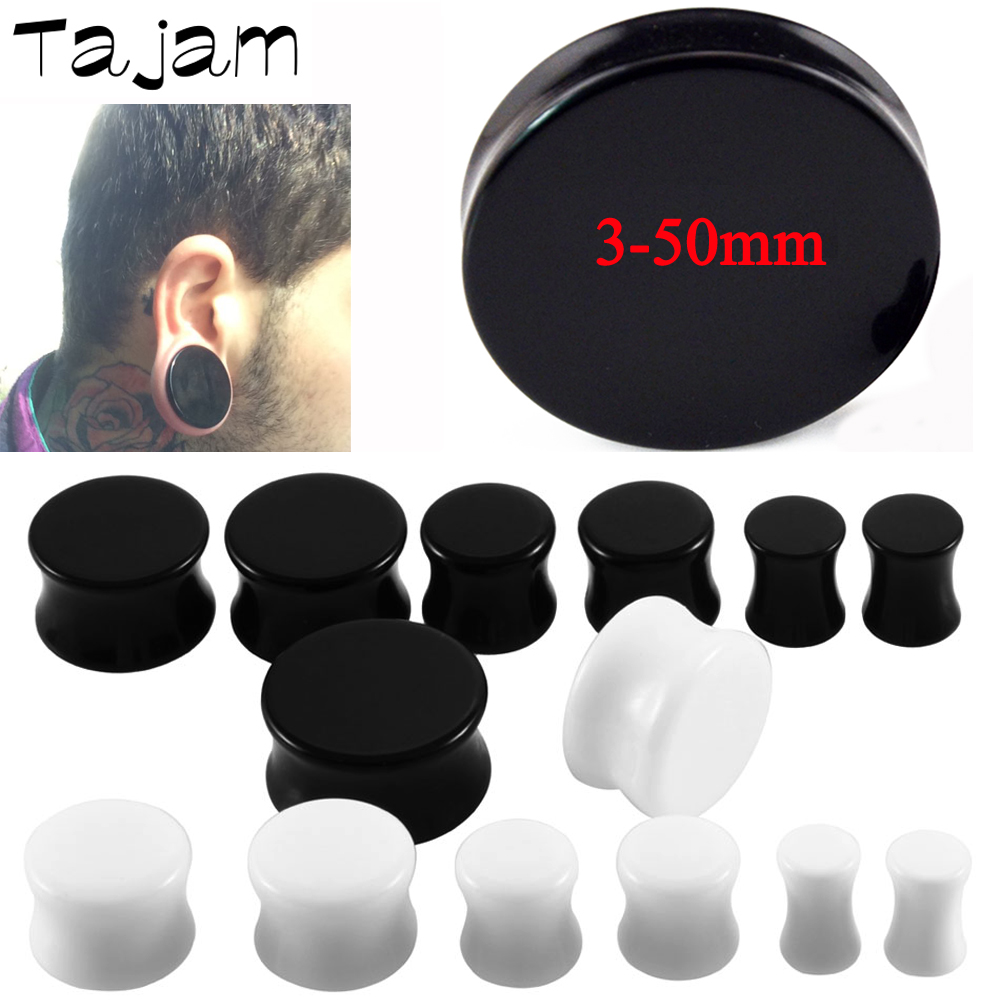 1 Pair 3mm-50mm Big Size Solid - Body Jewelry Ear Plugs ulasan dan harga