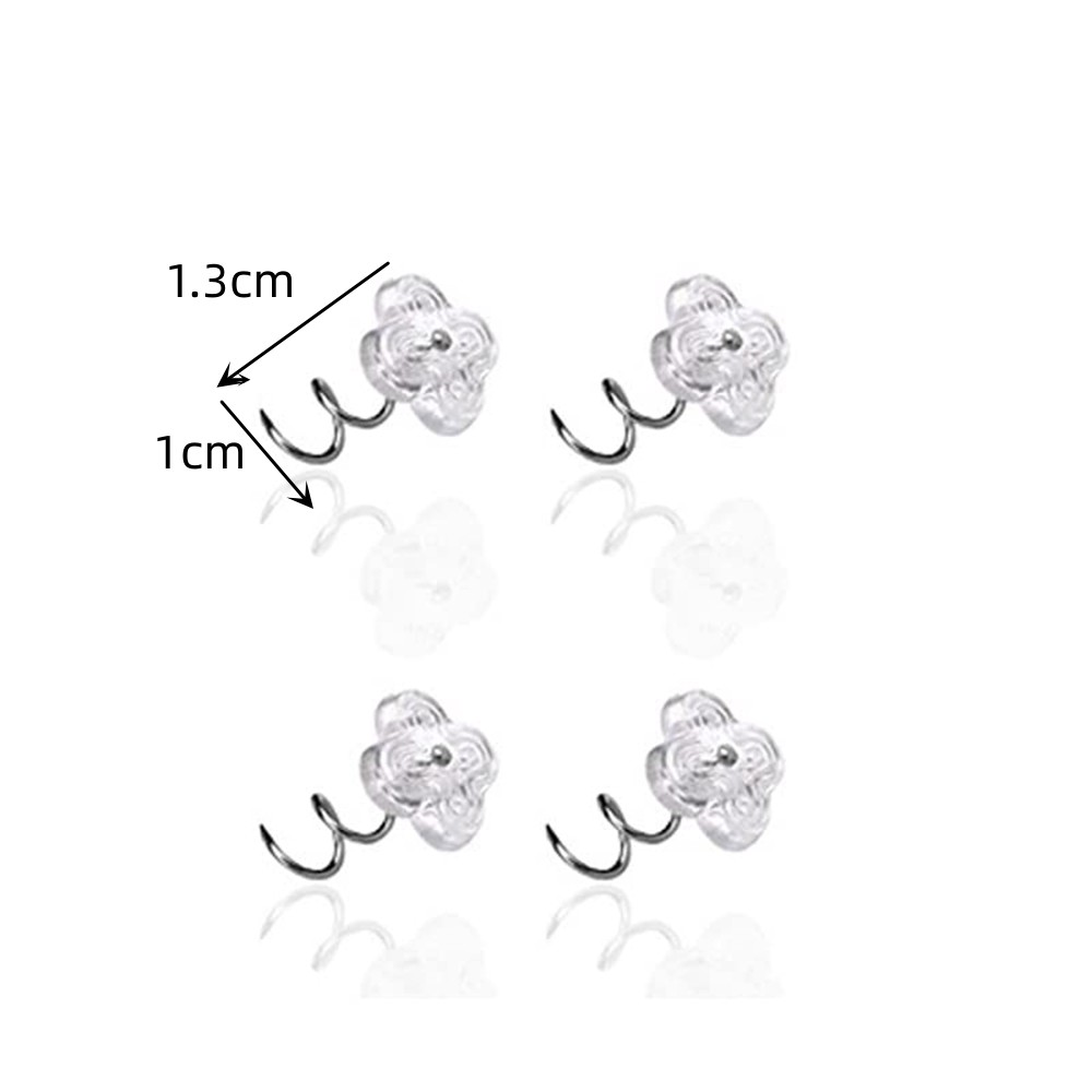 20/40/50Pcs Clear Twist Pins B - Threadless Push Pin ulasan dan harga