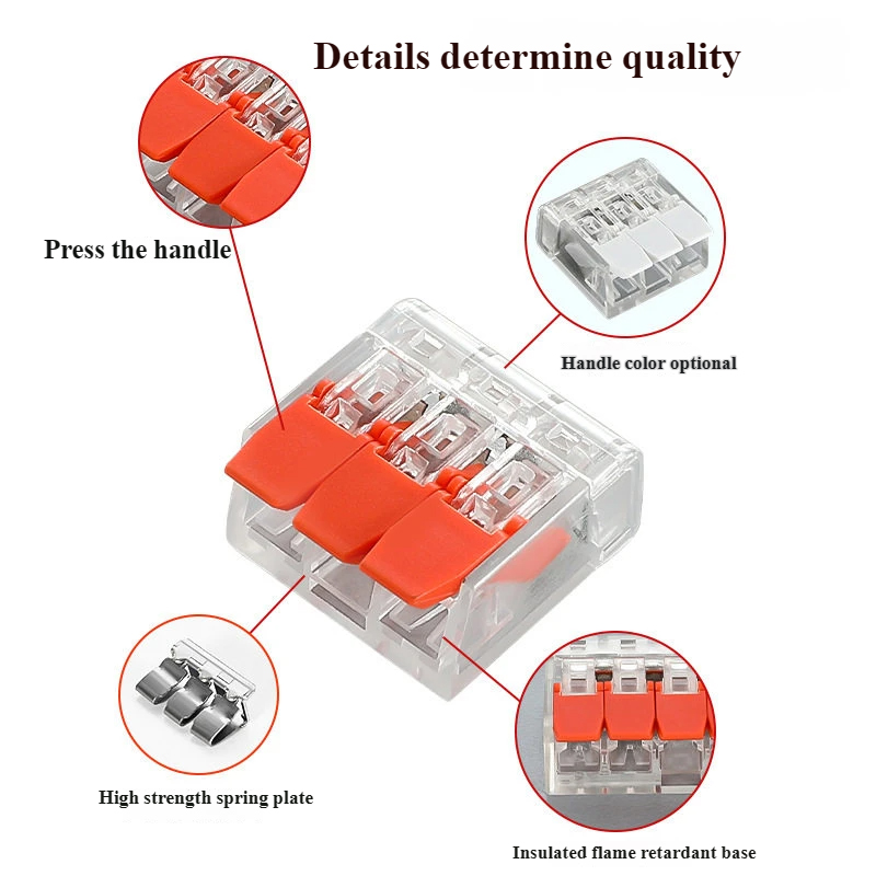 75PCS Mini Quick Lever Wire Ca - Threadless Push Pin ulasan dan harga