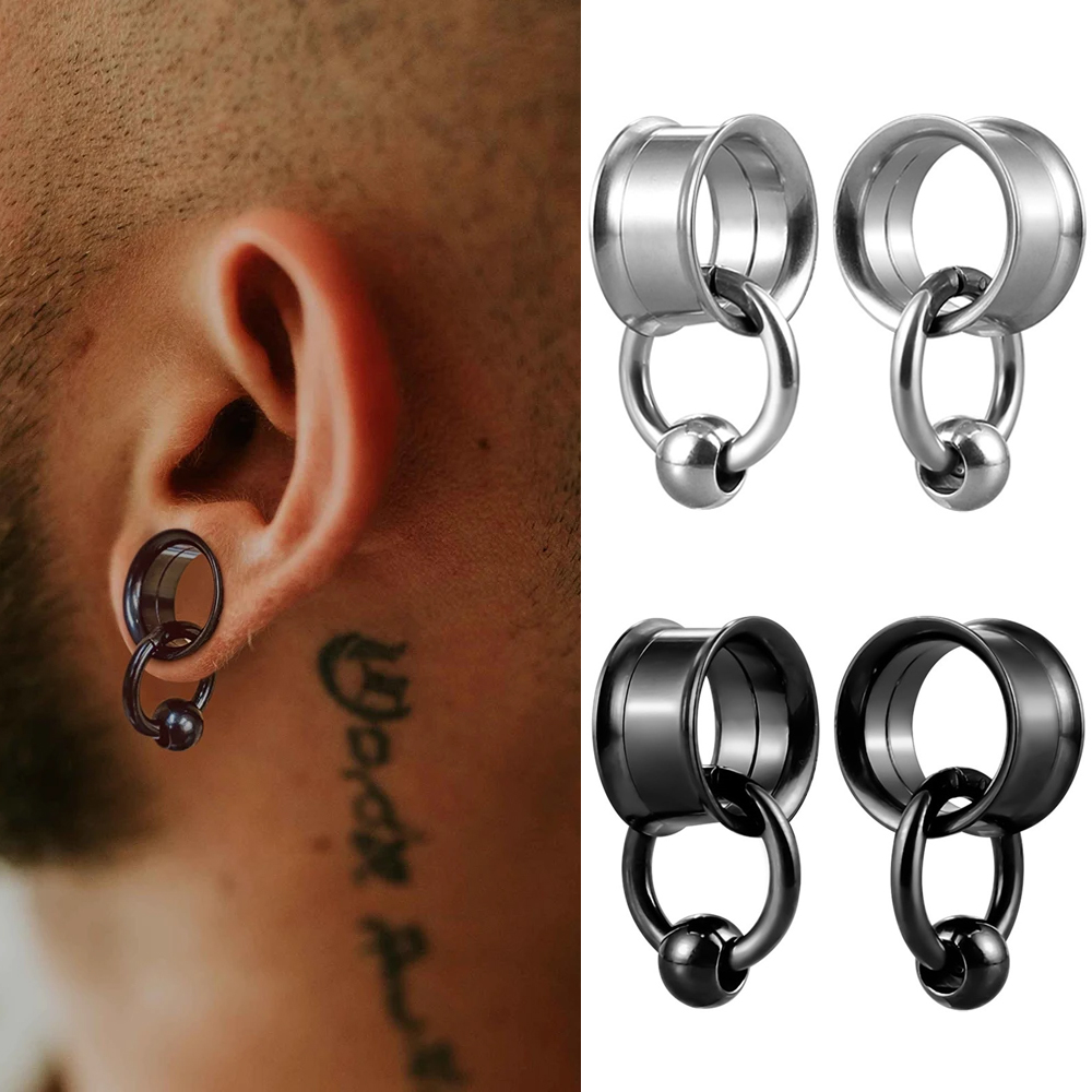 2PC/Set Stainless Steel Round  - Body Jewelry Hangers ulasan dan harga