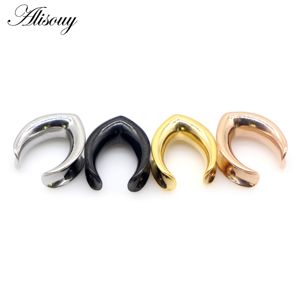 Alisouy 2pcs 6mm-30mm Water Dr - Body Jewelry Ear Plugs ulasan dan harga
