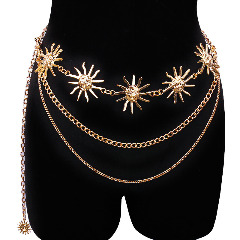 Chunky Multilayer Punk Gothic  - Body Jewelry Goth ulasan dan harga
