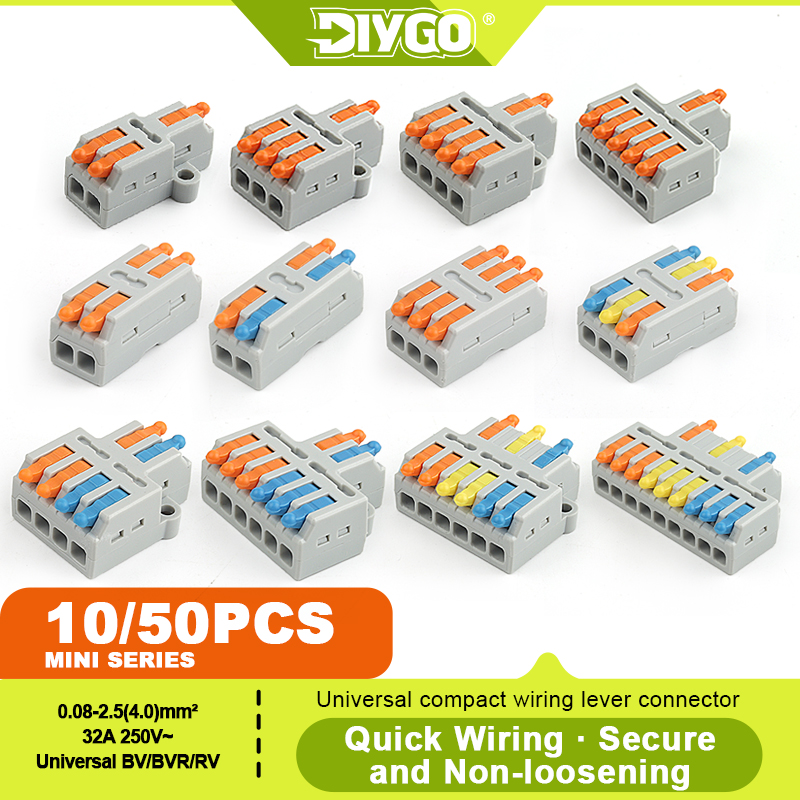 DIY GO 10/50PCS Universal Comp - Threadless Push Pin ulasan dan harga