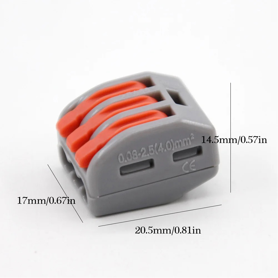 30/48 Pcs Fast Wiring Connecto - Threadless Push Pin ulasan dan harga