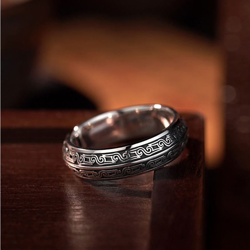 Bronze beast body scroll ring  - Body Jewelry High End ulasan dan harga