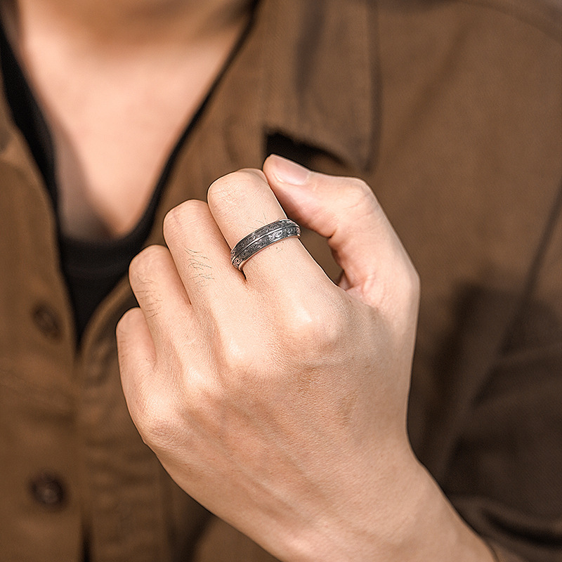 Bronze beast body scroll ring  - Body Jewelry High End ulasan dan harga