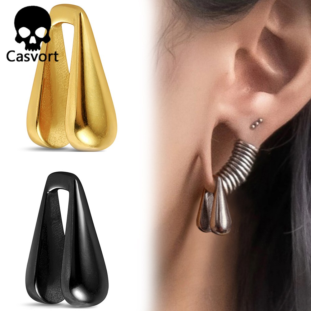 Casvort 2PCS 9mm Water Droplet - Body Jewelry Hangers ulasan dan harga