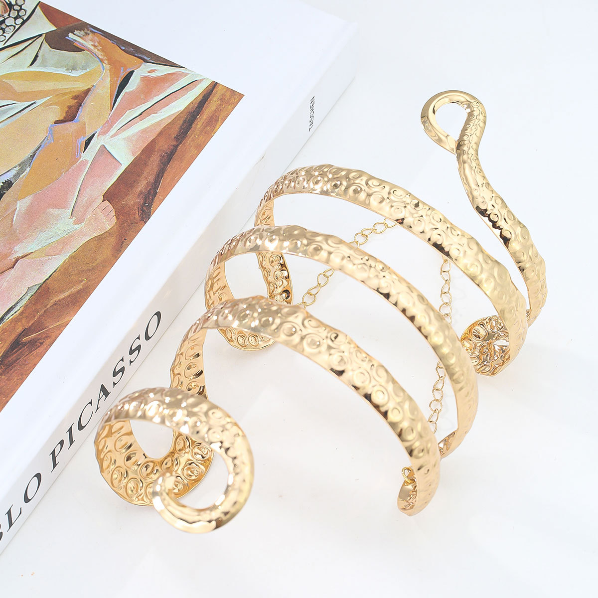 Edgy Alloy Snake Arm Cuff - Pu - Body Jewelry High End ulasan dan harga