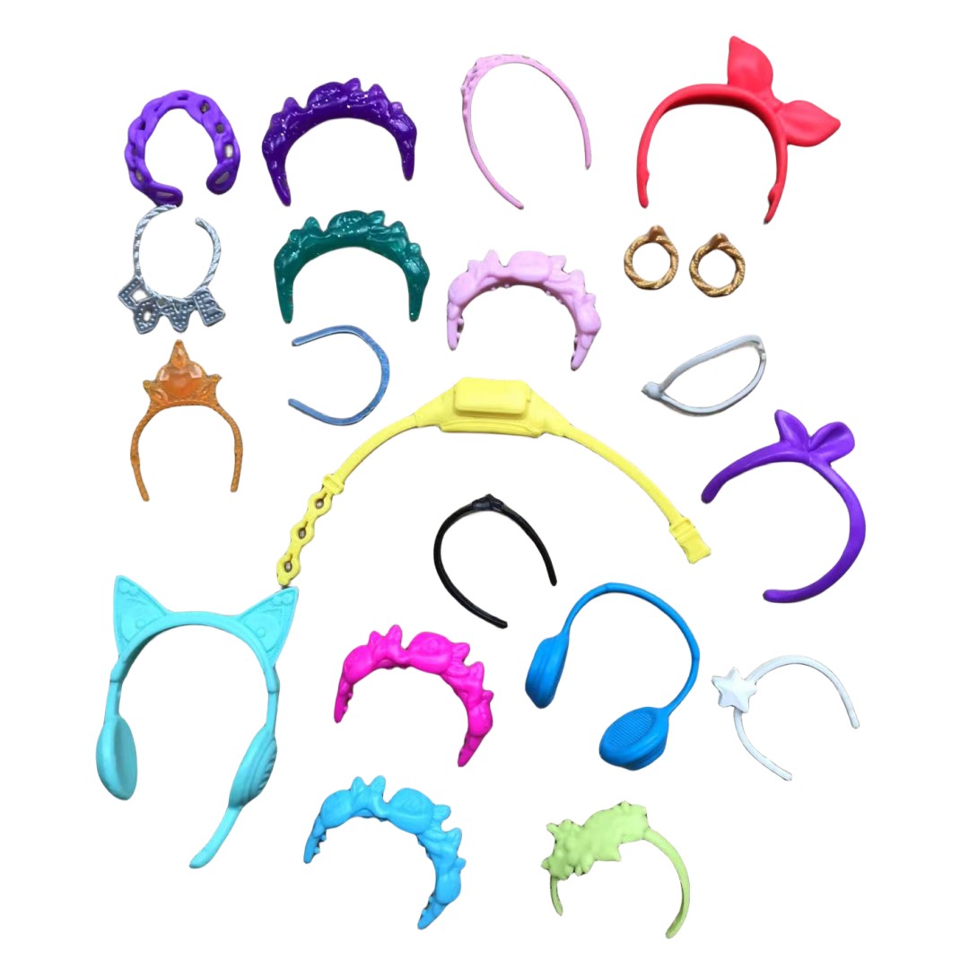 Multi-Shape Doll Headband Earr - Body Jewelry Bulk ulasan dan harga