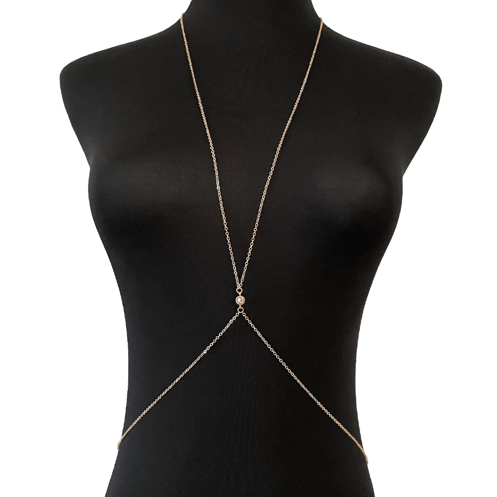 Sexy Minimalist Body Chains De - Body Jewelry Necklace ulasan dan harga