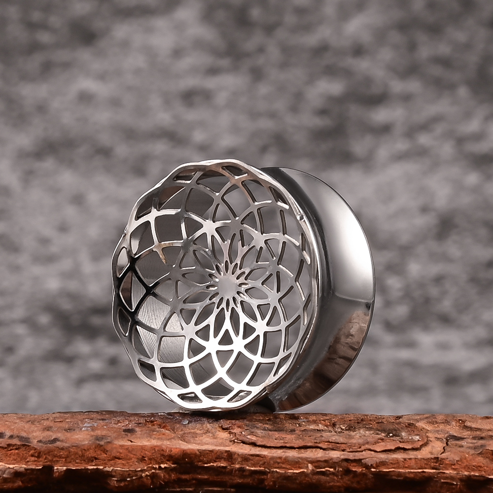 Vankula 2PCS 316 Stainless Ste - Body Jewelry Ear Plugs ulasan dan harga