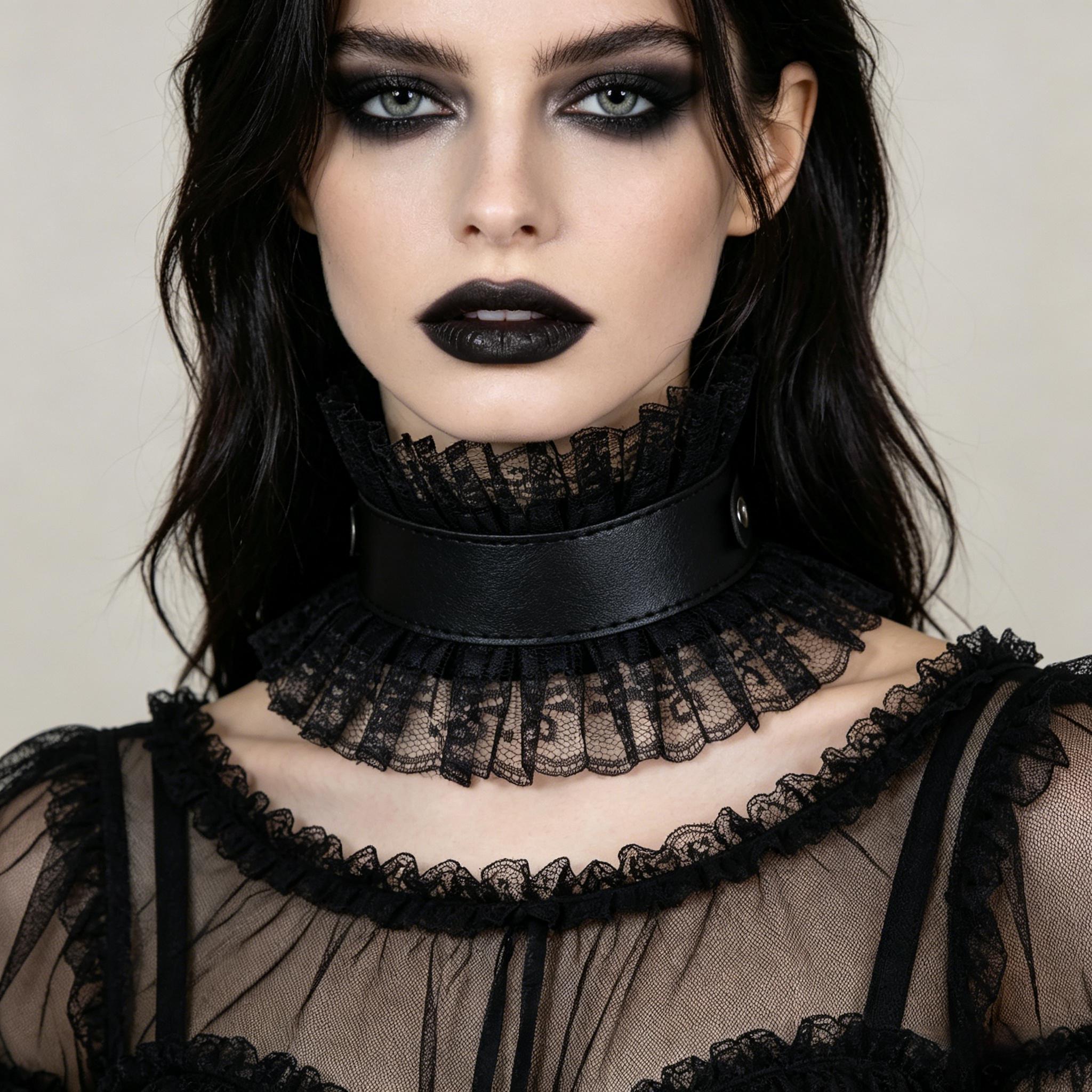 Women Vintage Fake Collar Goth - Body Jewelry Goth ulasan dan harga