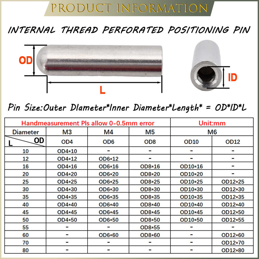 M3 M4 M5 M6 304 Stainless Stee - Threadless Push Pin ulasan dan harga