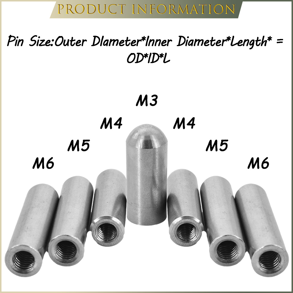 M3 M4 M5 M6 304 Stainless Stee - Threadless Push Pin ulasan dan harga